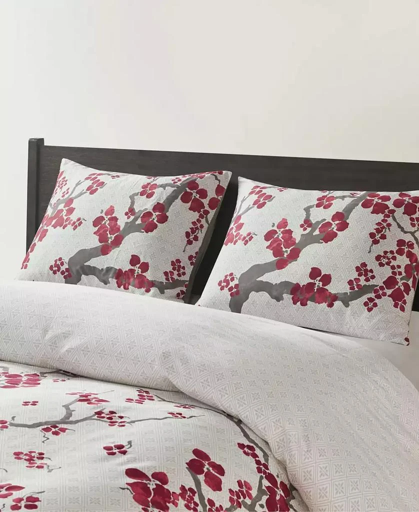 商品Natori|Cherry Blossom 3-Pc. Duvet Cover Set,价格¥410,第3张图片详细描述