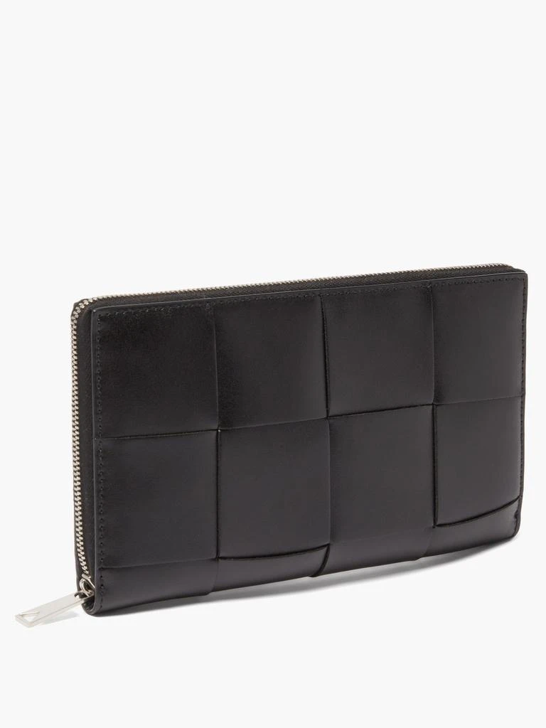 商品Bottega Veneta|Intrecciato zipped leather wallet,价格¥7864,第3张图片详细描述