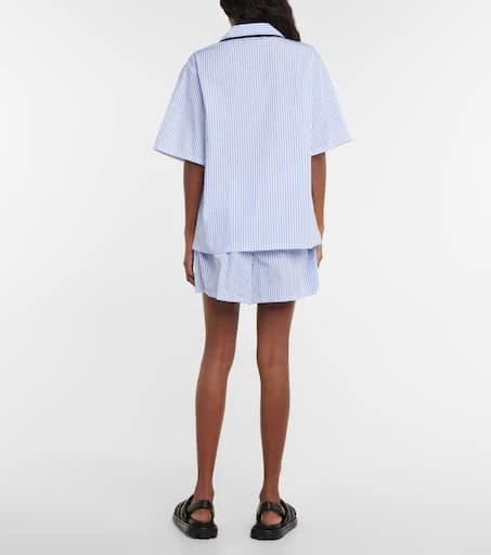 商品Prada|Striped cotton shirt,价格¥8381,第3张图片详细描述