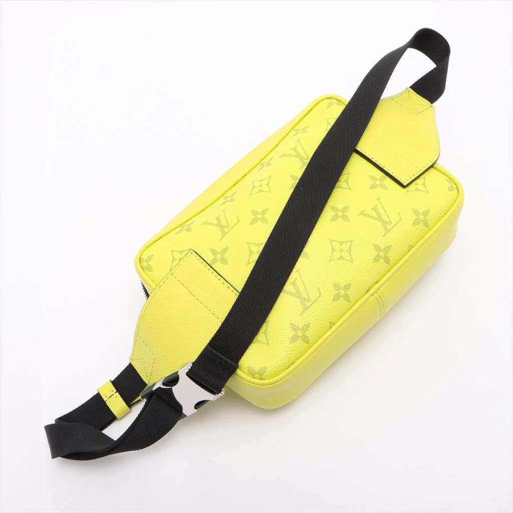 商品[二手商品] Louis Vuitton|Louis Vuitton Yellow Monogram Canvas Taigarama Leather Outdoor Bumbag Waist Bag,价格¥21217,第3张图片详细描述