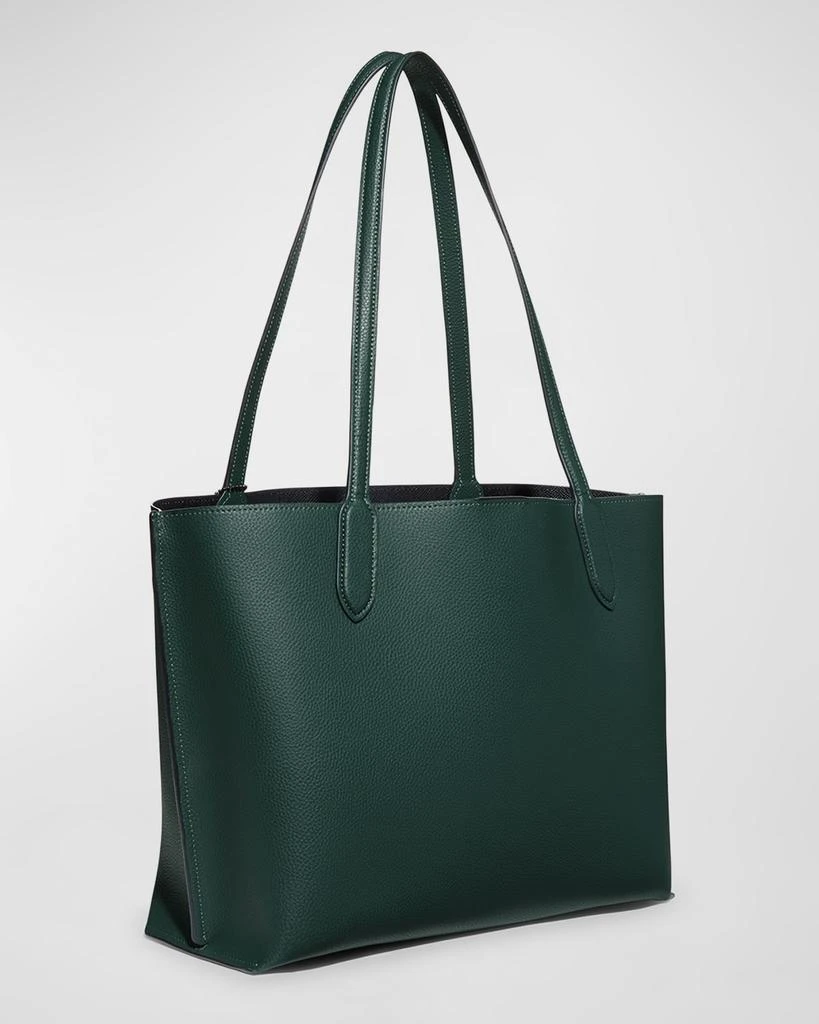 Willow Pebbled Leather East-West Tote Bag 商品