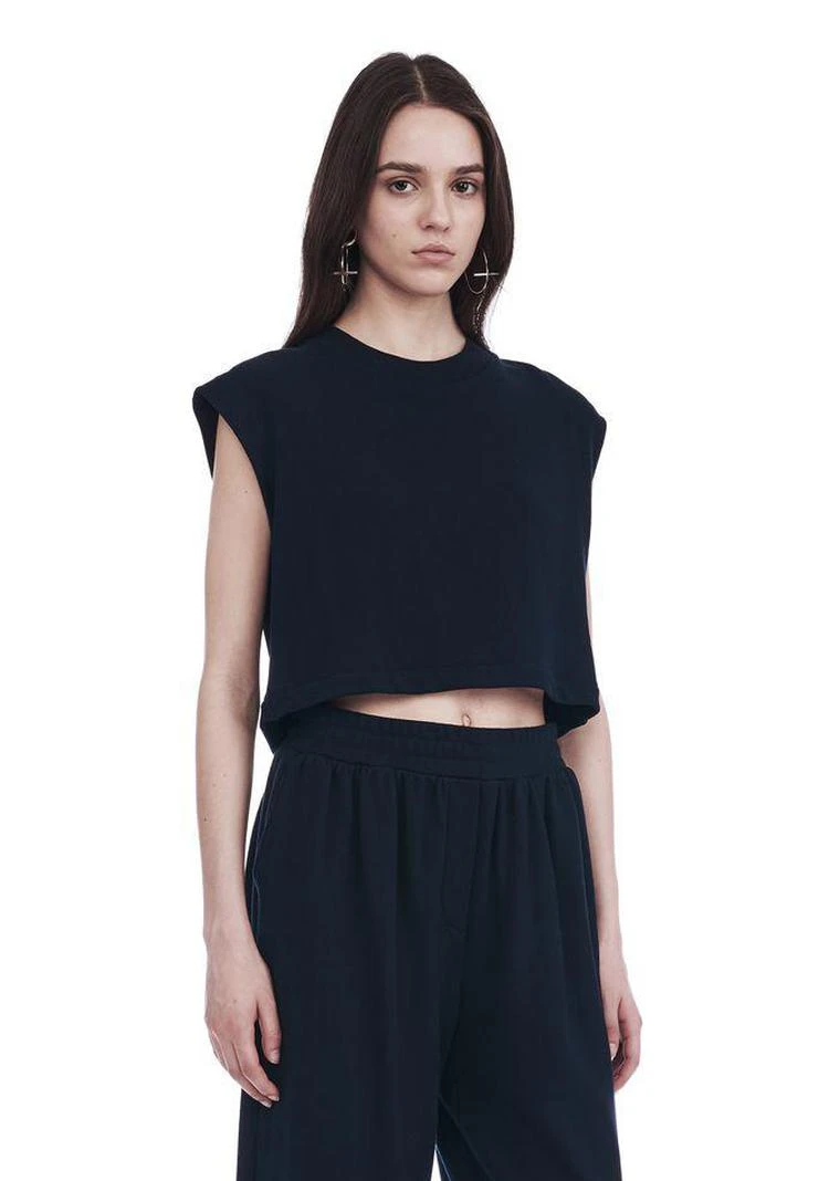 商品Alexander Wang|TIE-BACK SLEEVELESS SWEATSHIRT,价格¥1017,第5张图片详细描述