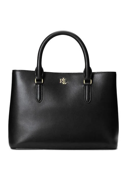 商品Ralph Lauren|Ralph Lauren Leather Small Marcy Satchel,价格¥2600,第1张图片