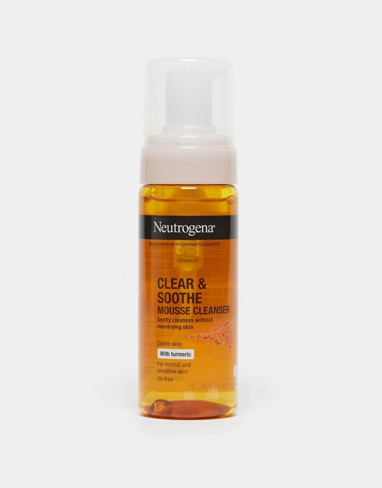 商品Neutrogena|Neutrogena Clear & Soothe Mousse Cleanser for Spot-Prone Skin 150ml,价格¥67,第1张图片