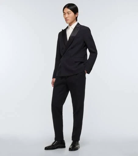 商品Giorgio Armani|修身亚麻裤装,价格¥7847,第2张图片详细描述