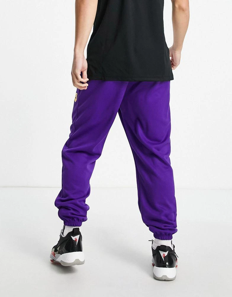 商品NIKE|Nike Basketball NBA LA Lakers joggers in purple,价格¥291,第4张图片详细描述