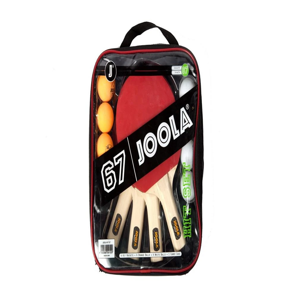 Hit Table Tennis Set Includes 4 Hit Rackets, 8 Balls Carrying Case 商品