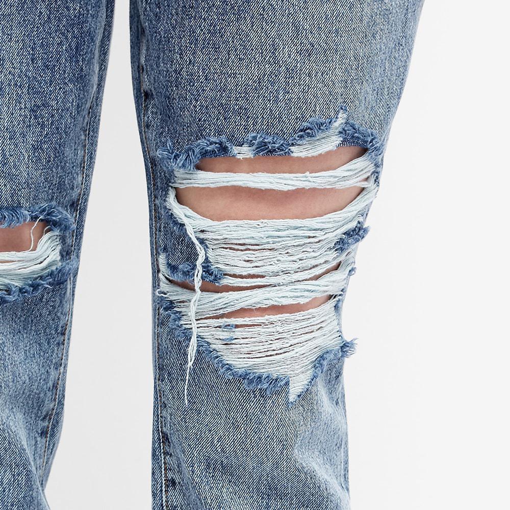 商品Good American|Good American Classic High Rise Slim Straight Jean,价格¥633,第4张图片详细描述