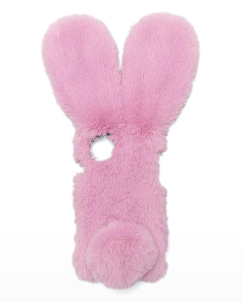 商品Balenciaga|Bunny Ears Faux-Fur iPhone 12 Case/Crossbody Bag,价格¥2470,第3张图片详细描述