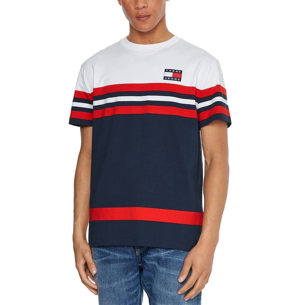 商品Tommy Hilfiger|Men's Color Blocked T-Shirt,价格¥142,第2张图片详细描述