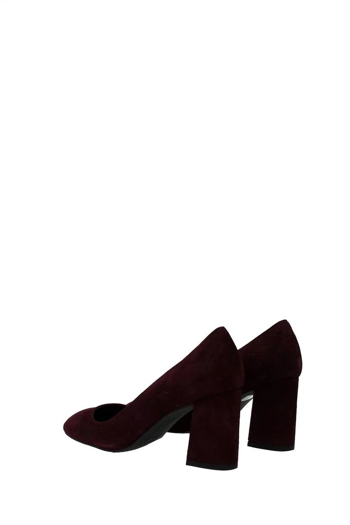 商品Stuart Weitzman|Pumps Suede Red,价格¥1221,第4张图片详细描述