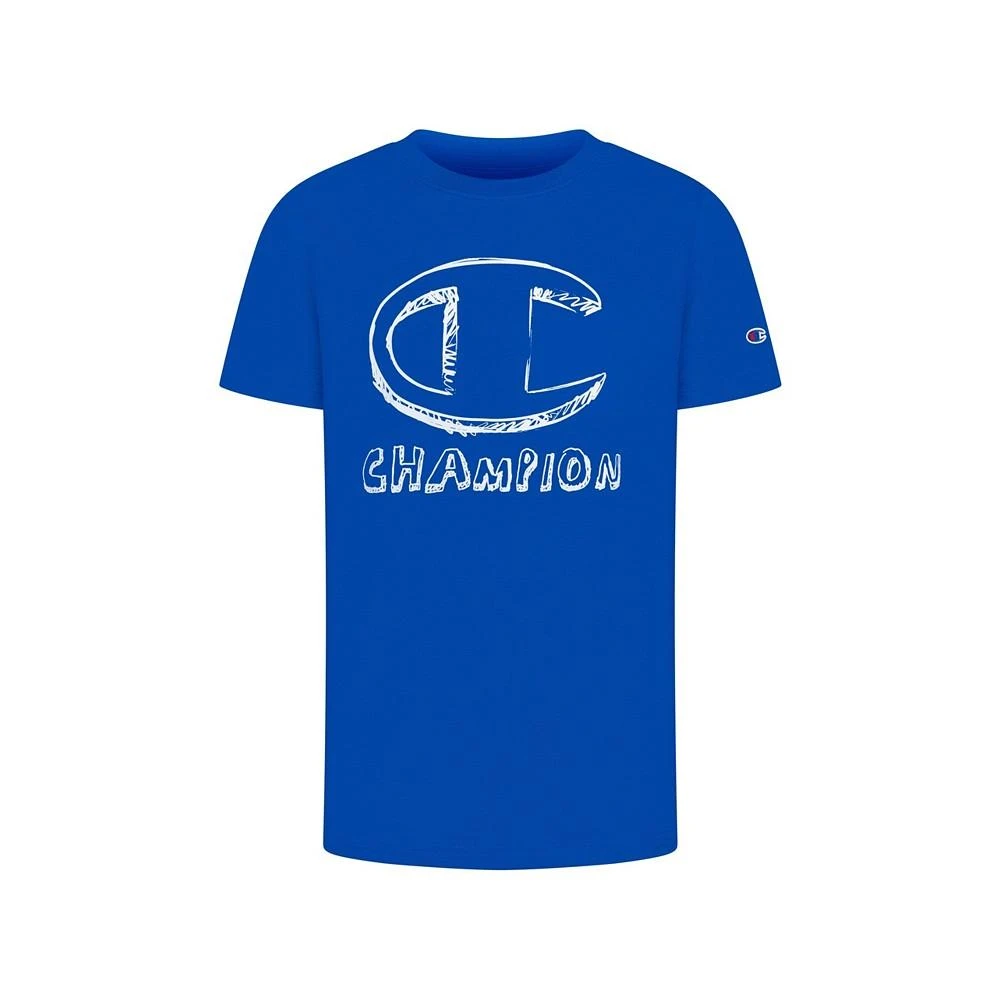 商品CHAMPION|Little Boys Hand Drawn C Script T-shirt,价格¥36,第1张图片