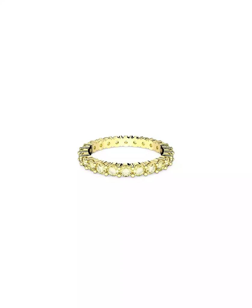 商品Swarovski|Crystal Round Cut Yellow Matrix Ring,价格¥623,第1张图片