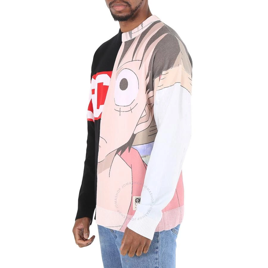 商品GCDS|Men's Graphic One Piece Luffy Hybrid Sweater,价格¥710,第2张图片详细描述