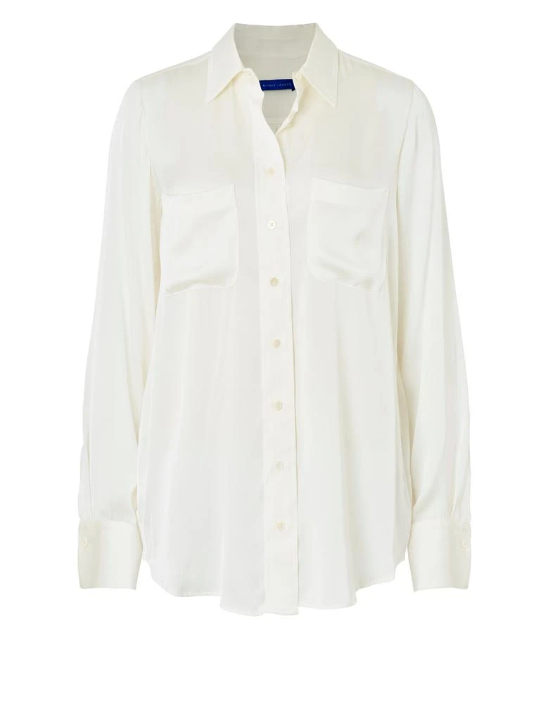 商品Winser London|Tilda silk shirt-ivory-xs,价格¥2362,第1张图片