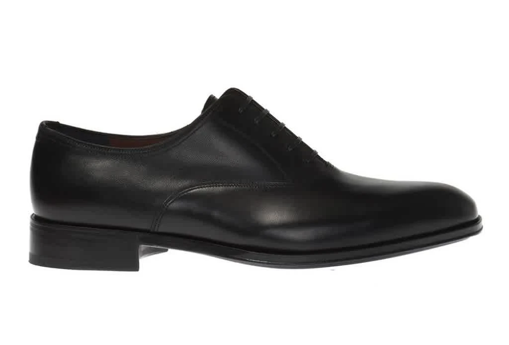 商品Salvatore Ferragamo|Salvatore Ferragamo Mens Plain Toe Oxfords In Black, Brand Size 5 EEE,价格¥1468,第1张图片