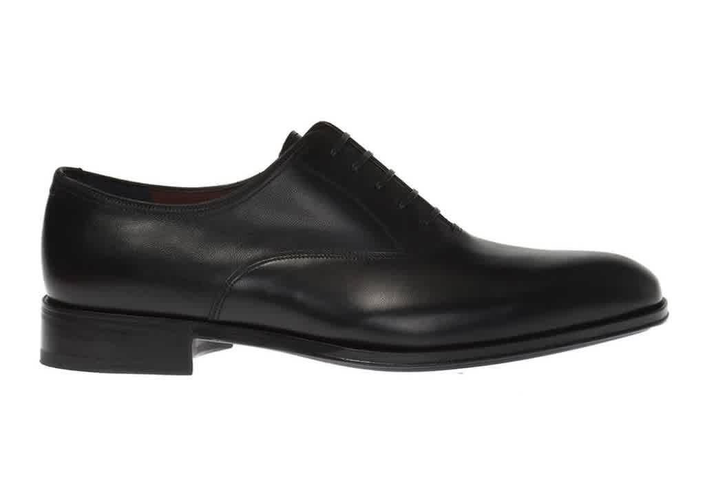 商品Salvatore Ferragamo|Salvatore Ferragamo Mens Plain Toe Oxfords In Black, Brand Size 6 EEE,价格¥1756,第1张图片