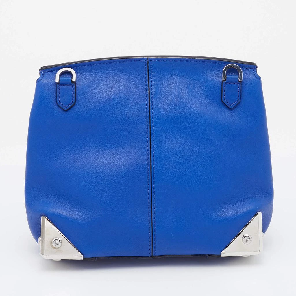 商品[二手商品] Alexander Wang|Alexander Wang Blue Leather Small Marion Shoulder Bag,价格¥1306,第4张图片详细描述