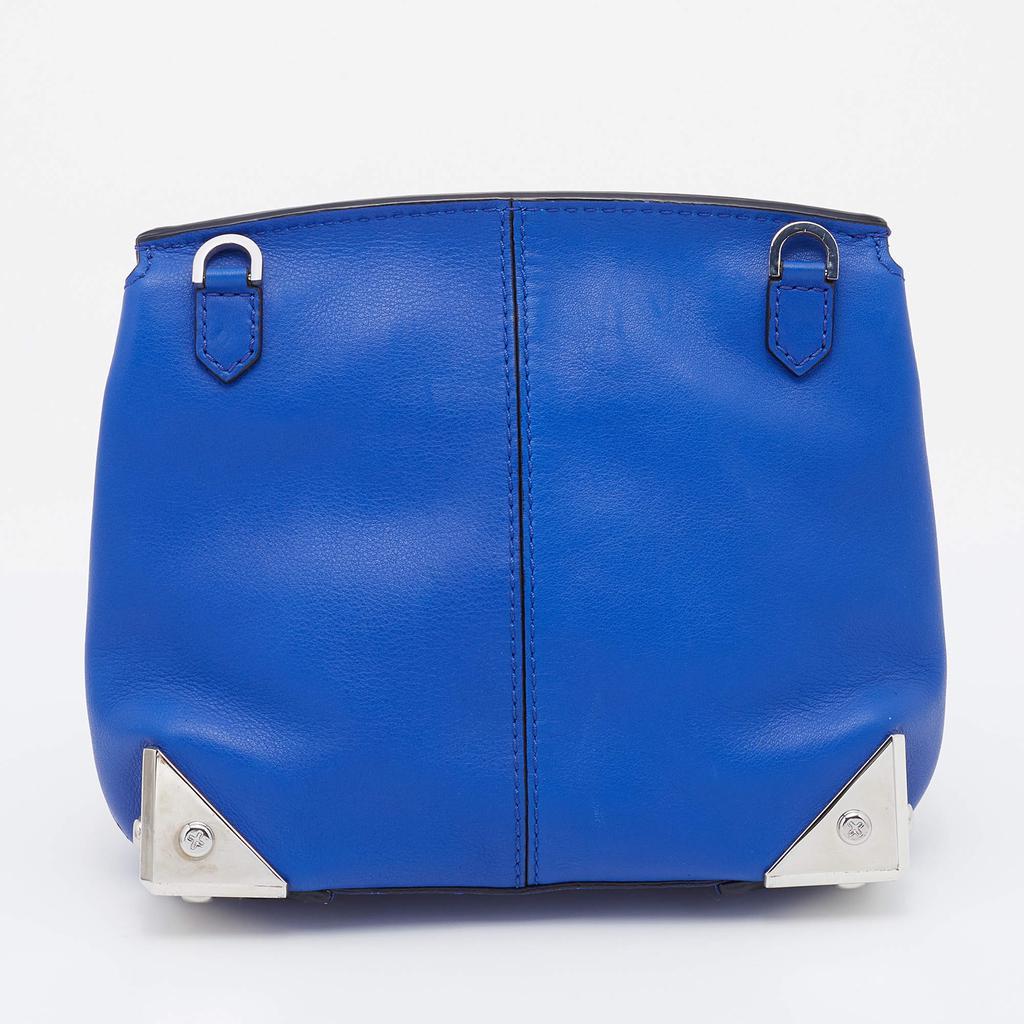 商品[二手商品] Alexander Wang|Alexander Wang Blue Leather Small Marion Shoulder Bag,价格¥2850,第6张图片详细描述