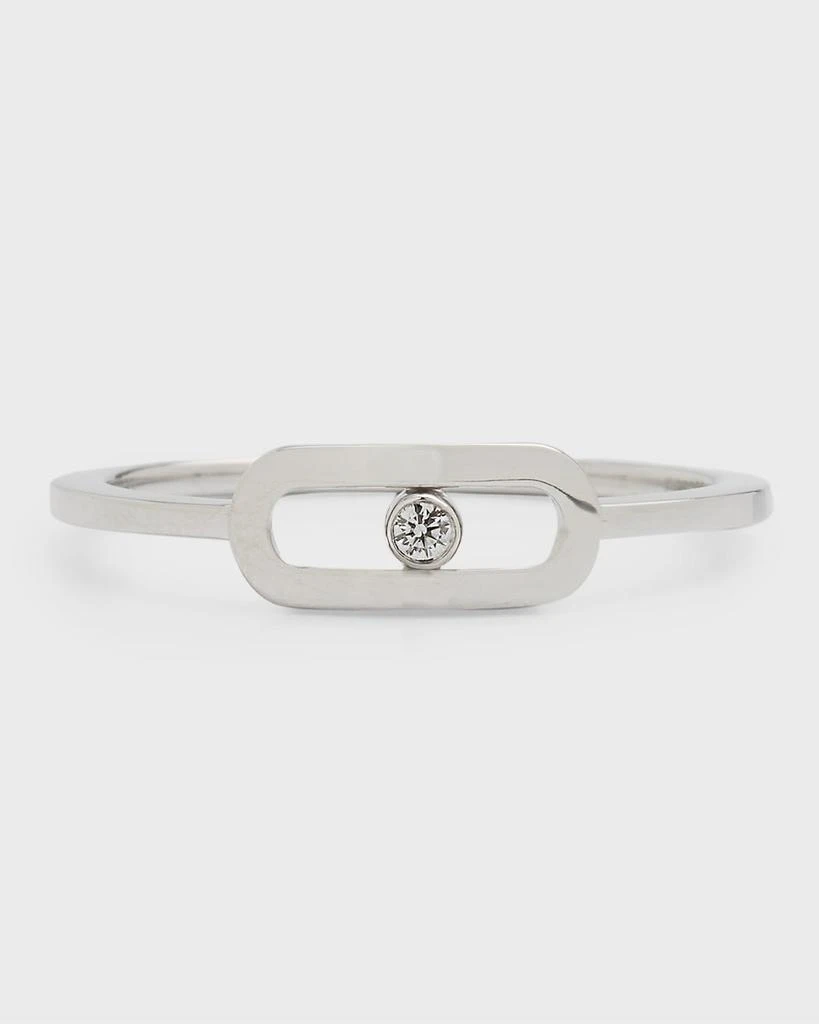 商品Messika|Move Uno 18K White Gold 1-Diamond Ring,价格¥7730,第3张图片详细描述