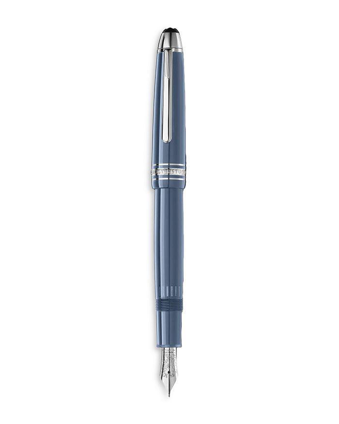 商品MontBlanc|Meisterstück Glacier Blue Precious Resin LeGrand Fountain Pen,价格¥6315,第3张图片详细描述