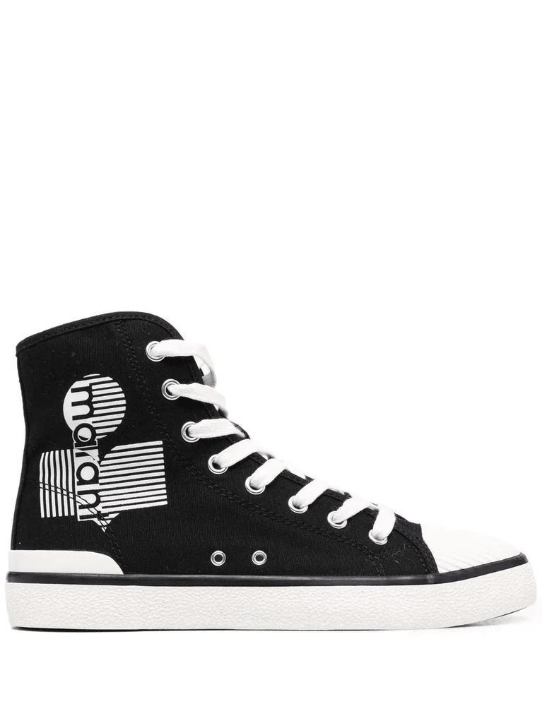 商品Isabel Marant|ISABEL MARANT ribbed-toe cap high-top sneakers,价格¥1451,第1张图片