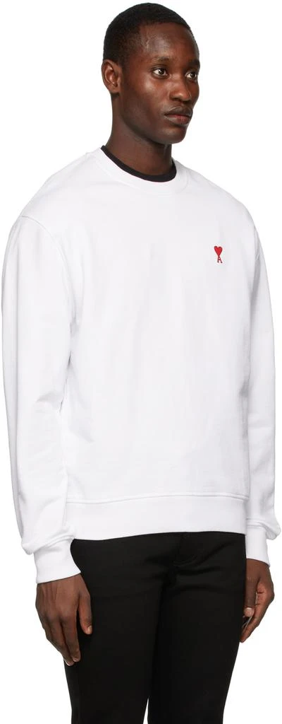 商品AMI|White Ami de Cœur Sweatshirt,价格¥913,第2张图片详细描述