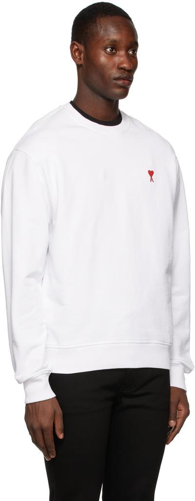 商品AMI|White Ami de Cœur Sweatshirt,价格¥1437,第4张图片详细描述