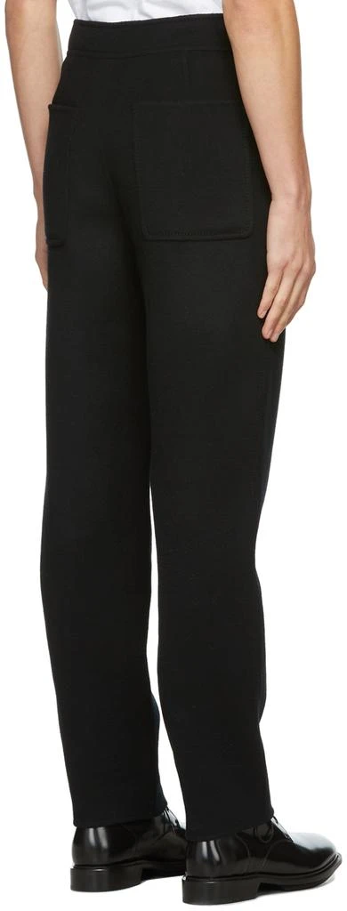 商品AMI|Black Wool & Cashmere Trousers,价格¥2372,第3张图片详细描述