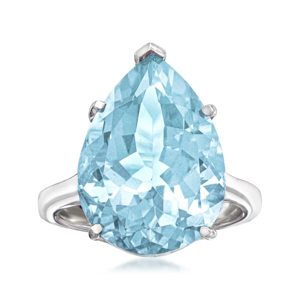 商品Ross-Simons|Sky Blue Topaz Ring in Sterling Silver,价格¥1520,第1张图片