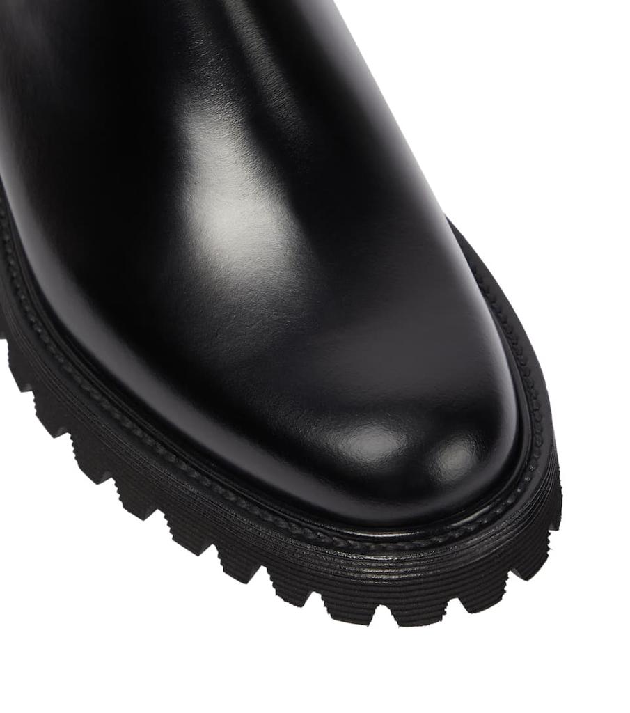 Nirah T leather Chelsea ankle boots商品第6张图片规格展示