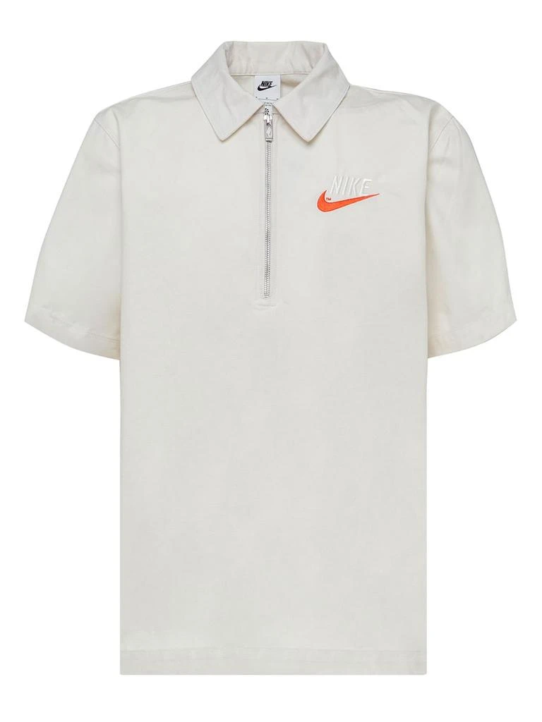 商品NIKE|Nike Swoosh Half-Zipped Polo Shirt,价格¥701,第1张图片