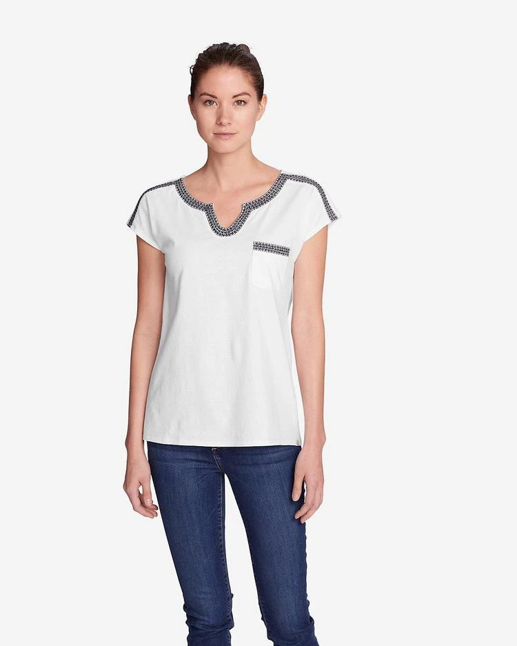 商品Eddie Bauer|Women&#39;s Rosario Beach Pocket T-Shirt,价格¥186,第1张图片