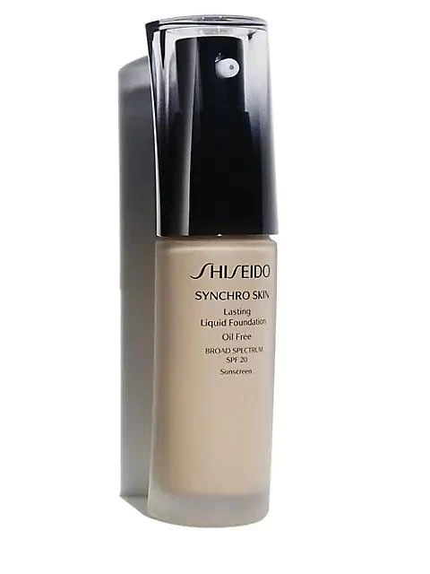 商品Shiseido|Synchro Skin Glow Luminizing Fluid Foundation Broad Spectrum SPF 20,价格¥338,第1张图片