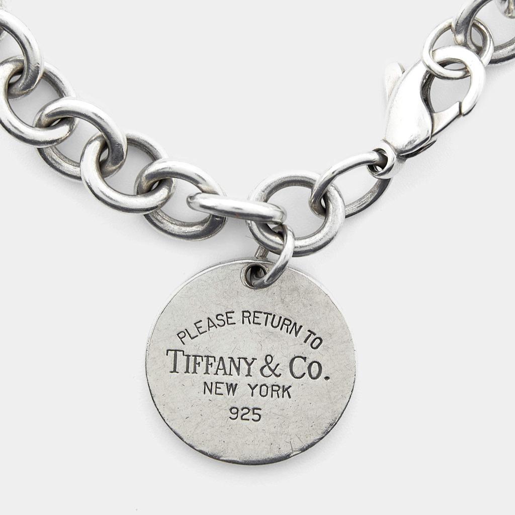 商品[二手商品] Tiffany & Co.|Tiffany & Co. Return to Tiffany Sterling Silver Round Tag Bracelet,价格¥4132,第5张图片详细描述