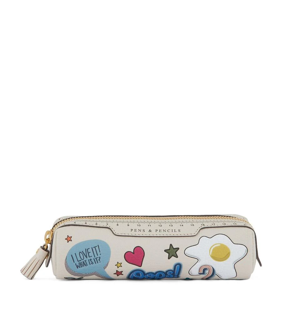 商品Anya Hindmarch|Sticker Print Pencil Case,价格¥2548,第1张图片