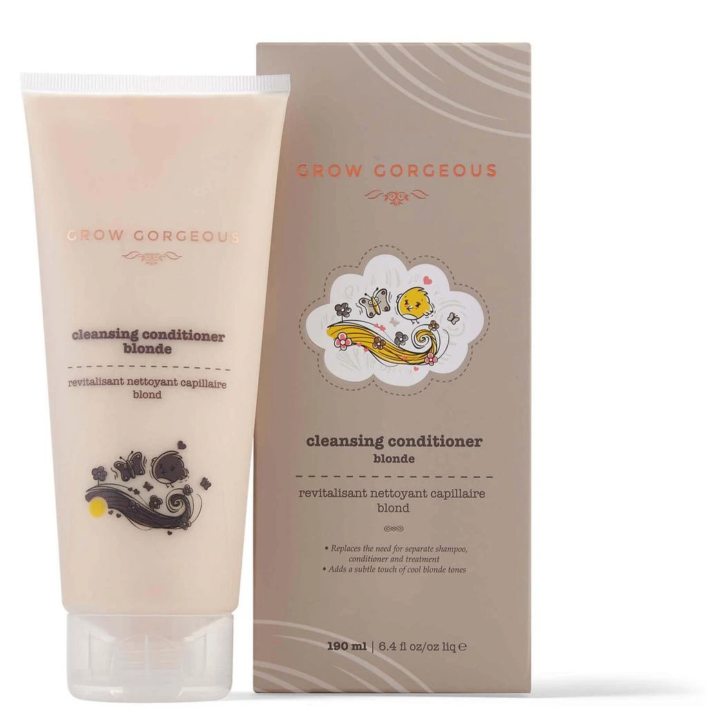 商品Grow Gorgeous|12-in-1 Cleansing Conditioner Blonde (6fl oz),价格¥73,第3张图片详细描述