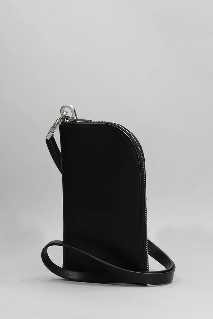 商品Rick Owens|Rick Owens Neckwallet Wallet In Black Leather,价格¥2504,第2张图片详细描述