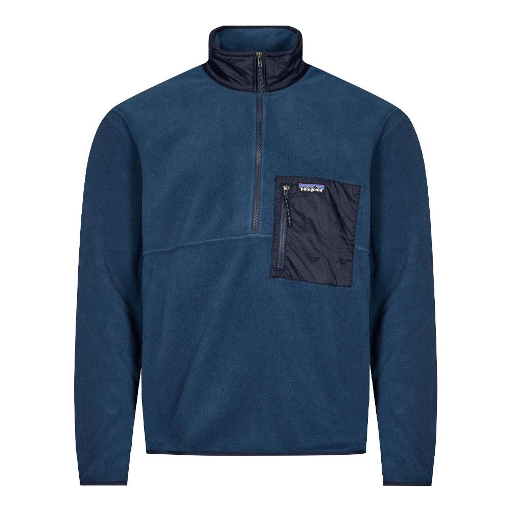 Patagonia Microdini Half Zip Sweatshirt - Tidepool Blue商品第1张图片规格展示