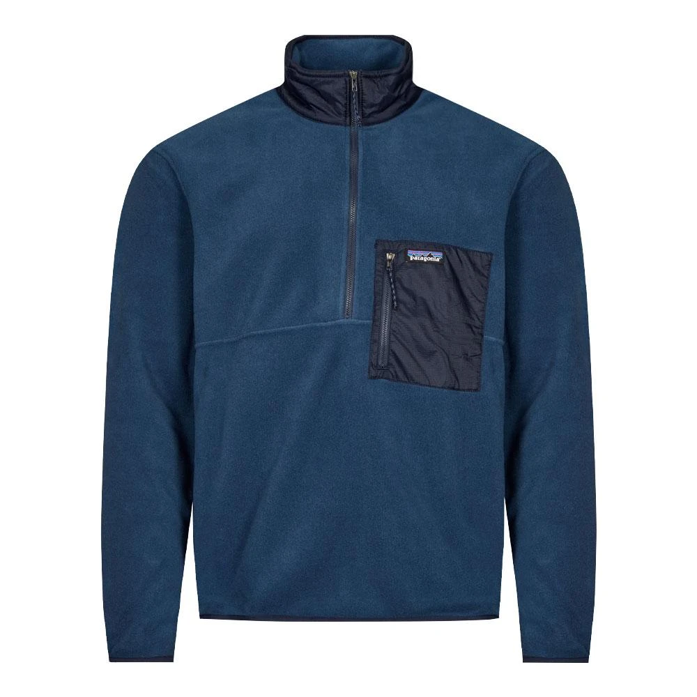 商品Patagonia|Patagonia Microdini Half Zip Sweatshirt - Tidepool Blue,价格¥463,第1张图片