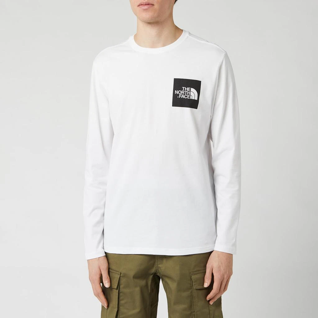 商品The North Face|The North Face Men's Long Sleeve Fine T-Shirt - TNF White,价格¥194,第1张图片