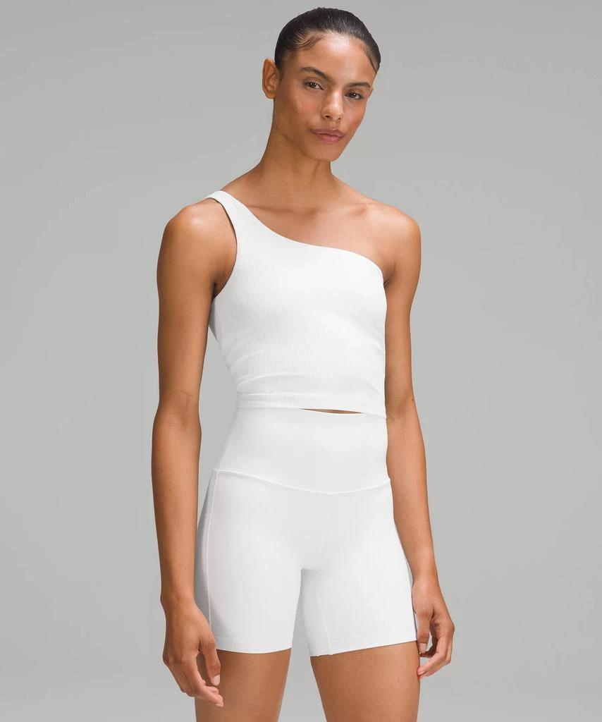 商品Lululemon|Ribbed Nulu Asymmetrical Yoga Tank Top,价格¥243,第1张图片