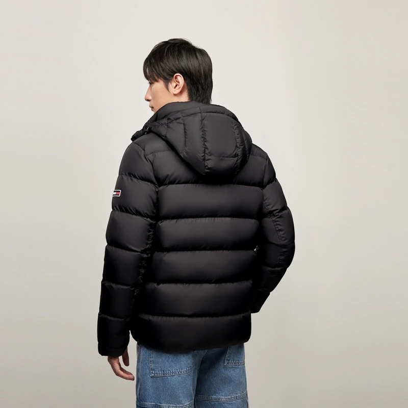 商品[国内直发] Tommy Hilfiger|潮流面包服复古美式保暖连帽外套羽绒服 男款,价格¥2145,第7张图片详细描述