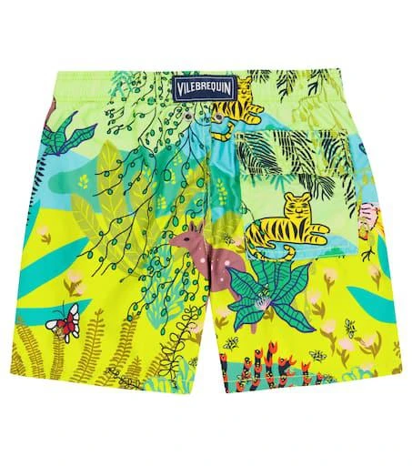 商品Vilebrequin Kids|Jim印花斜纹布泳裤,价格¥997,第4张图片详细描述