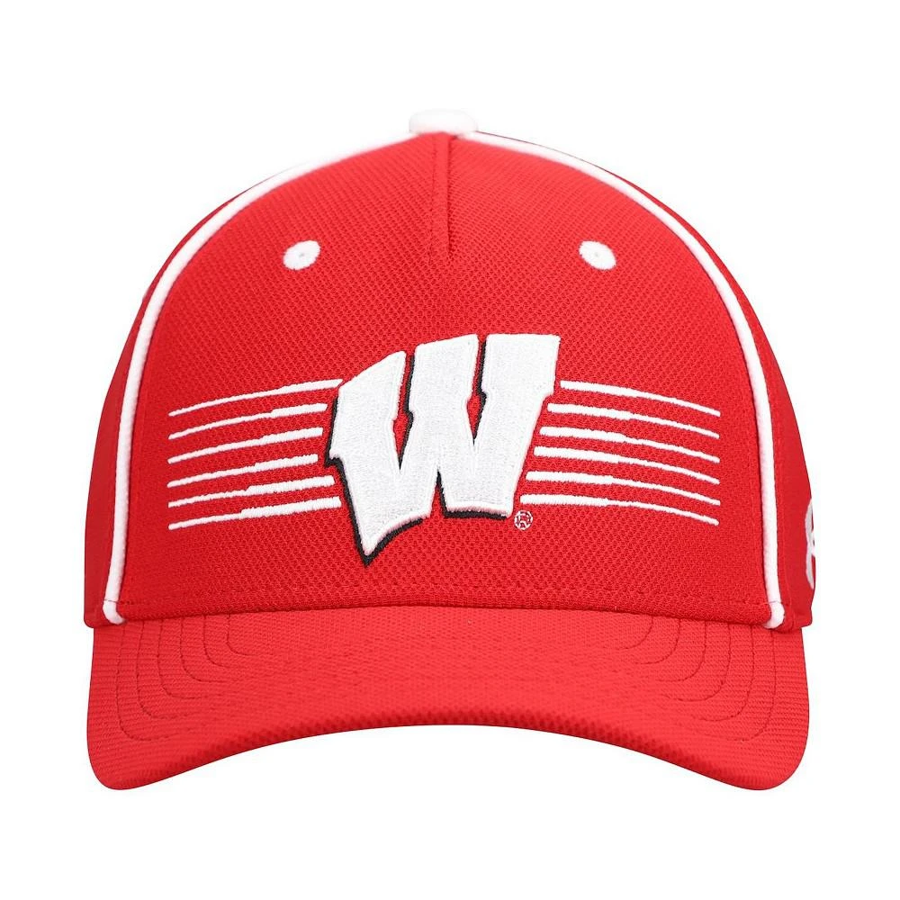 商品Under Armour|Youth Boys Red Wisconsin Badgers Blitzing Accent Performance Adjustable Hat,价格¥297,第4张图片详细描述