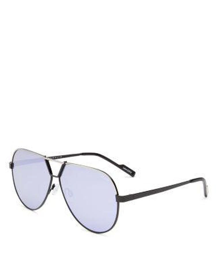 商品Quay|Women's Supernova Mirrored Aviator Sunglasses, 51mm,价格¥445,第3张图片详细描述