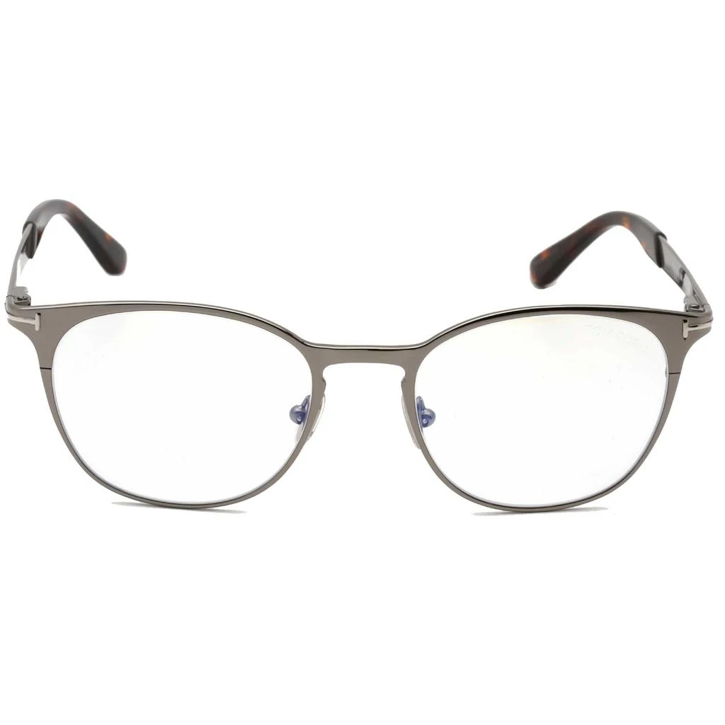 商品Tom Ford|Tom Ford Unisex Eyeglasses - Shiny Gunmetal Full-Rim Metal Frame, 52 mm | FT5732-B 008,价格¥651,第2张图片详细描述