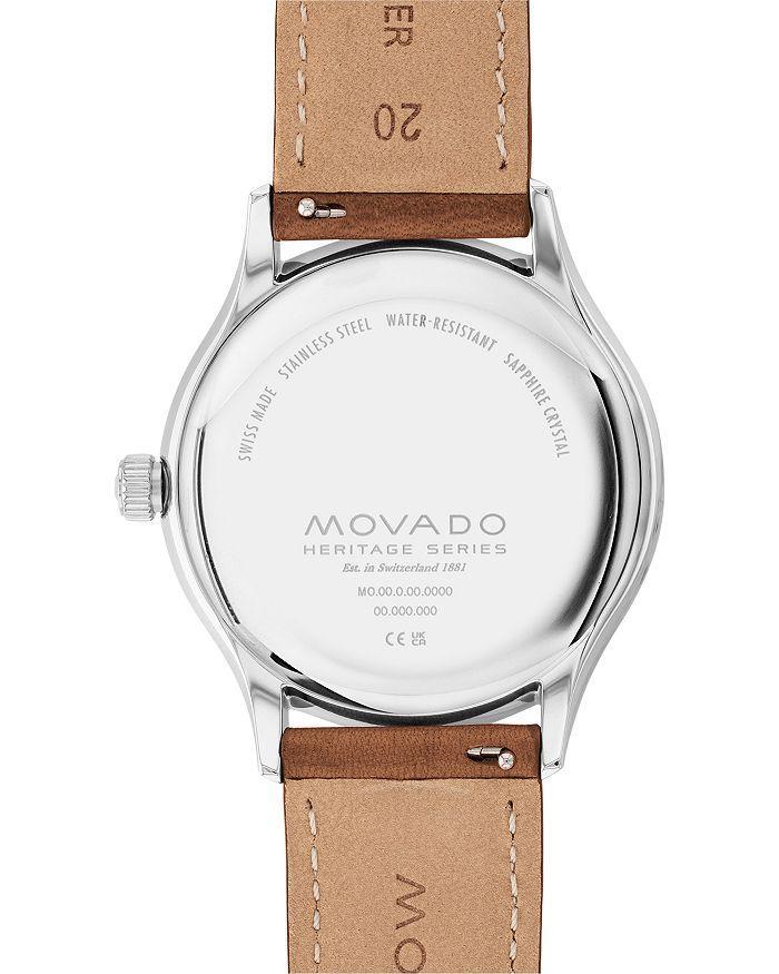 商品Movado|Heritage Calendoplan Watch, 40mm,价格¥4862-¥5609,第6张图片详细描述