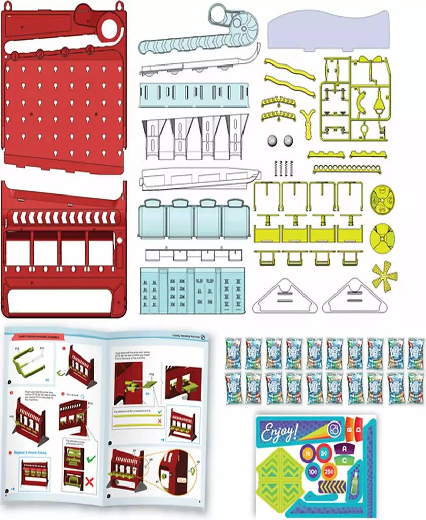 商品Thames & Kosmos|Candy Vending Machine Engineering Kit,价格¥299,第3张图片详细描述