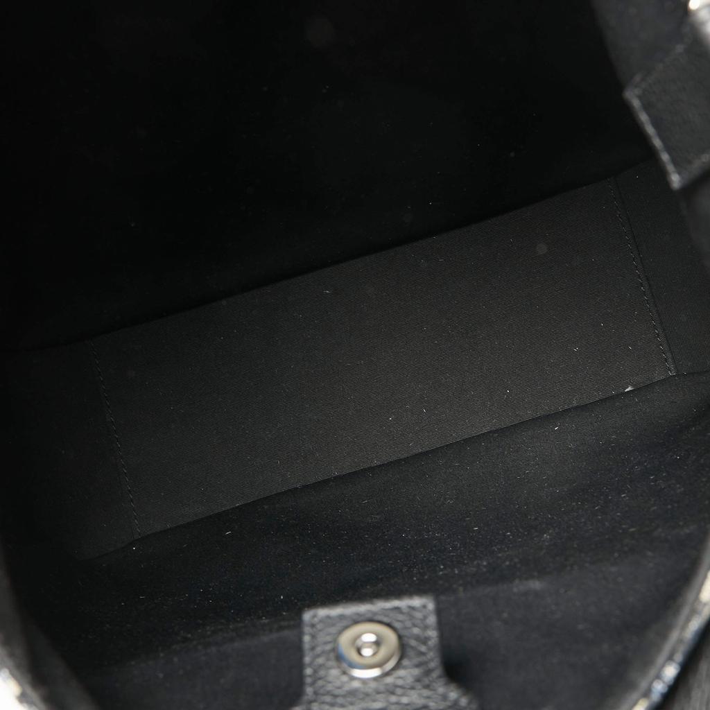 Dior Black Oblique Canvas and Leather Saddle Tote商品第7张图片规格展示